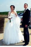 Suknia ślubna LISA FERRERA/OREA SPOSA/36-38 kolor: biała rozmiar: 36-38