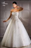 Suknia ślubna Piękna Suknia ślubna Blanka Ms Moda + dodatki gratis!!! kolor: Biała rozmiar: 36/38