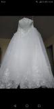 Suknia ślubna Piękna suknia ślubna stan idealny  kolor: Biały  rozmiar: 42