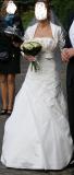 Suknia ślubna Sprzedam piękna suknię ślubną - ecru - kolor: ecru rozmiar: 36