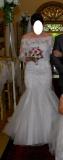 Suknia ślubna Sprzedam suknię ślubną annais bridal lamia 2013 syrena rybka + gratisy kolor: Biała rozmiar: 38/40