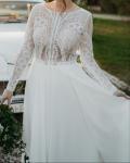 Suknia ślubna Suknia ślubna w stylu boho kolor: Ivory rozmiar: 38/40