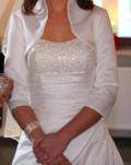 Suknia ślubna Urzekająca satynowa suknia firmy Demetrios, rozm. 34 dla szczupłej kolor: biały rozmiar: 34