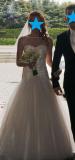 Suknia ślubna Wyjątkowa suknia ślubna z salonu sukien KARINA kolor: delikatny ecru rozmiar: 38