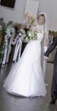 Suknia ślubna Koronkowa, hiszpanska, (Zabrze), 900PLN kolor: Ecru rozmiar: 38-40