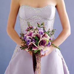 Bukiet z kwiatów na ślub