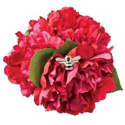 Piękny bukiet kwiatów ślubnych