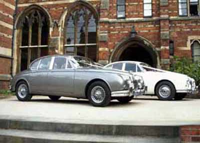 Wiekowe auta na ślub - Jaguar i Daimler