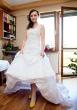 Suknia ślubna Przepiękna suknia ślubna Florentyna r.36 kolor: Biały rozmiar: 36