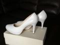 Akcesoria ślubne buty LA Boda kolor: biały rozmiar: 40