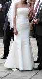 Suknia ślubna ELEGANCKA SUKNIA ŚLUBNA kolor: ecru rozmiar: 36