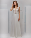 Suknia ślubna Piękna, lekka, zwiewna suknia ślubna kolor: Biały rozmiar: 36-38