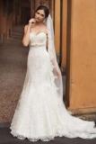 Suknia ślubna ANNAIS BRIDAL MARGIE - syrenka 36/38 kolor: biały rozmiar: 36/38