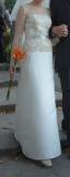 Suknia ślubna Chris Couture Bergenia kolor: Ecru rozmiar: 38