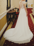 Suknia ślubna +++Elegancka, stylowa i wygodna SUKNIA ŚLUBNA r.36 jak nowa+++ kolor: biały rozmiar: 36