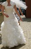 Suknia ślubna Elianna Moore model Aqua kolor: Śmietanka rozmiar: 38