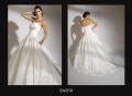 Suknia ślubna Eternity Bride model D4030 - stan idealny kolor: Ivory rozmiar: 36/38