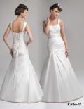 Suknia ślubna Olśniewająco biała suknia ślubna z tegorocznej kolekcji VENUS ze Stanów Zjednoczonych  kolor: biały, tafta inteligentna rozmiar: 38-40, wzorst 176 +5 cm obcas