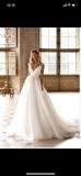 Suknia ślubna Piękna, klasyczna suknia slubna kolor: Bialy rozmiar: 38 (M)