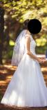 Suknia ślubna Piękna suknia ślubna  kolor: biały rozmiar: 38