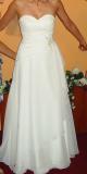 Suknia ślubna Piękna suknia typu Empire z dodatkami kolor: Ivory rozmiar: 38/40