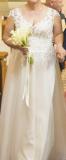 Suknia ślubna Płatne kolor: Karmelowy rozmiar: 48