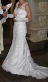 Suknia ślubna powalająca z nóg suknia ślubna "Julie" z kolekcji Annais Bridal  kolor: biała rozmiar: 36/38