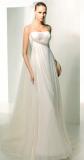 Suknia ślubna Przepiękna suknia ślubna Salem Manuel Mota (Pronovias) kolor: biały (śmietankowy) rozmiar: 34-36