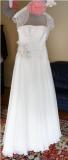 Suknia ślubna Przepiękna suknia ślubna z salonu Agnes + gratisy kolor: ecru (kremowy) rozmiar: 34/36/38