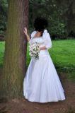 Suknia ślubna ŚLICZNA SUKNIA ŚLUBNA  kolor: biały rozmiar: 40-42