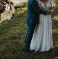 Suknia ślubna Sprzedam koronkową suknię ślubną Lillian West 6422 z 2017r kolor:  ivory /nude 