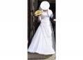 Suknia ślubna sprzedam piękną suknię ślubną kolor: biały rozmiar: 40