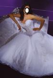 Suknia ślubna Sprzedam Śliczną Suknię Ślubną kolor: Biały rozmiar: 36