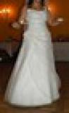 Suknia ślubna Sprzedam suknię ślubną kolor: biała rozmiar: 38-40