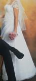 Suknia ślubna Sprzedam suknię ślubną  kolor: Biel  rozmiar: 36 