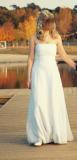 Suknia ślubna Sprzedam suknię tanio!!! kolor: Biały rozmiar: 38