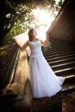 Suknia ślubna suknia Nuria Margarett wyprana kolor: biały rozmiar: 38