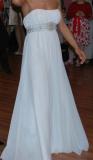 Suknia ślubna  	Suknia ślubna Anna Manuel Mota z salonu MADONNA kolor: biała rozmiar: 36