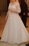 Suknia ślubna Suknia ślubna biała kolor: biały rozmiar: 40-42 wzrost 164