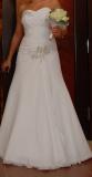 Suknia ślubna Suknia ślubna bolerko gratis kolor: biały rozmiar: 36, 38