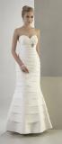 Suknia ślubna Suknia ślubna fason rybka syrena (gratis welon i bolerko)  kolor: biały rozmiar: 36-38