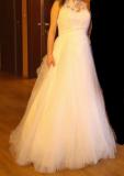 Suknia ślubna Suknia ślubna kolor: biały perłowy rozmiar: 36-38