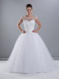 Suknia ślubna Suknia ślubna Kryształki Swarovskiego księżkniczka Princessa 36 S/M kolor: Biały rozmiar: 36
