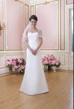 Suknia ślubna Suknia ślubna SWEETHEART 6030  kolor: IVORY/SILVER (śmietanowy) rozmiar: 8