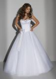 Suknia ślubna Suknia ślubna Visual Chris model 265 kolor: biały rozmiar: 36/38