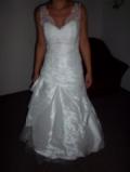 Suknia ślubna Suknia ślubna+welon kolor: biały rozmiar: 38