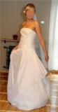 Suknia ślubna Suknia ślubna- wzór Canarie z kolekcji Collector kolor: biała tafta rozmiar: 38