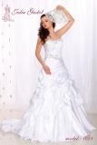 Suknia ślubna suknia slubna z kolekcji exclusive tanio kolor: bialy rozmiar: 38-42