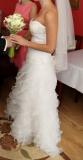Suknia ślubna TANIO SUKNIA ŚLUBNA CARRERA!! kolor: biały rozmiar: 36-38