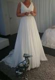 Suknia ślubna Unikalna suknia ślubna, Hiszpania  kolor: Biala rozmiar: 38-40